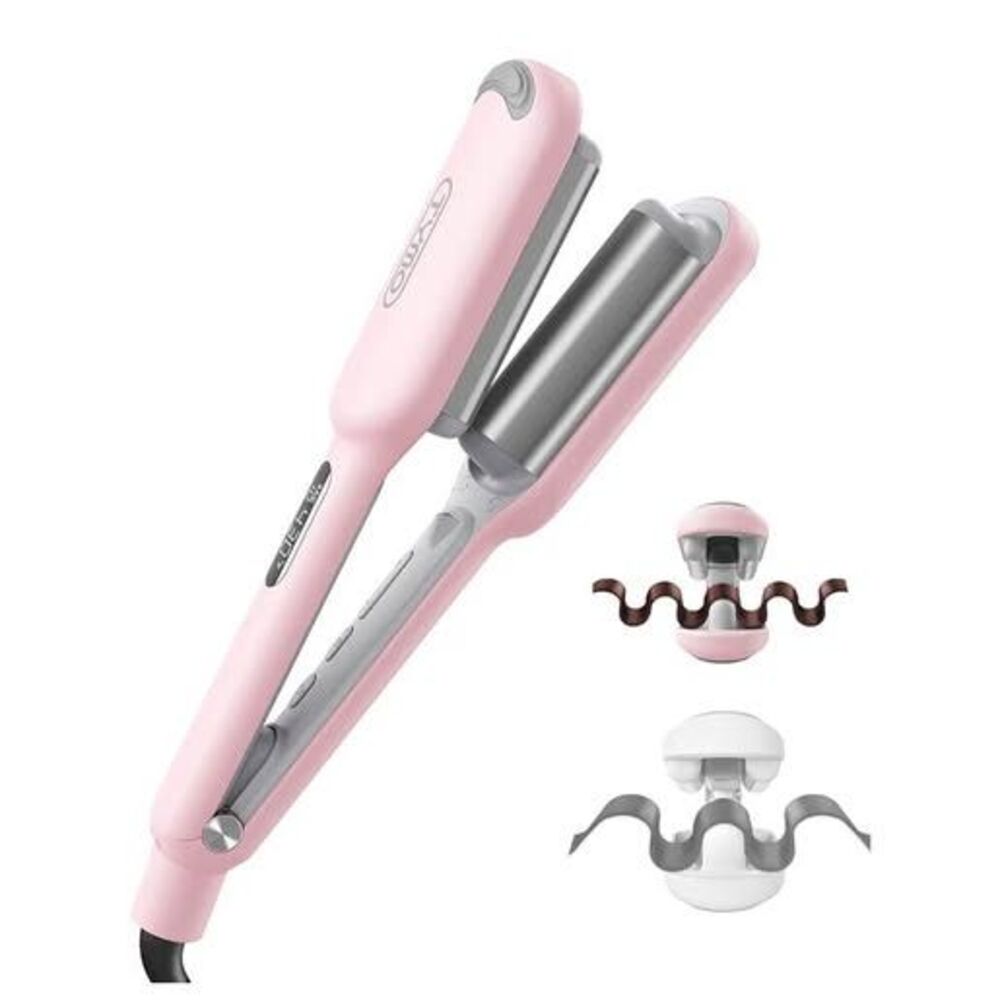 Curling Iron Hair Crimper Waver - TYMO ROVY Compact Beach Waves Curling Wand